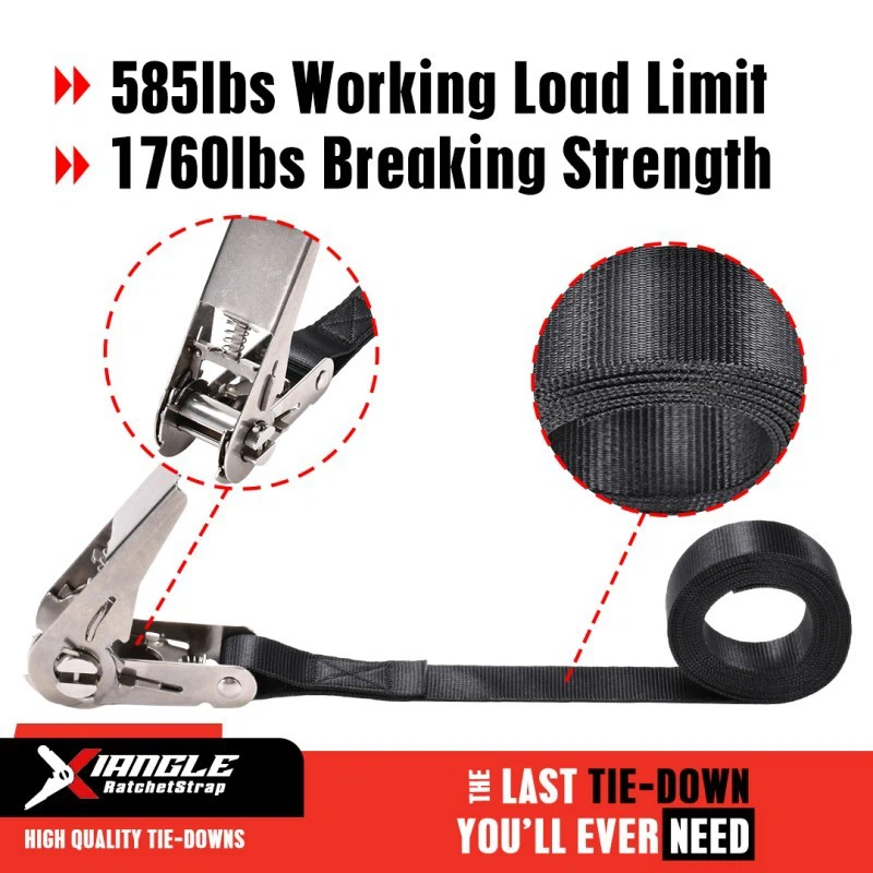 1 Inch Stainless Steel Endless Ratchet Tie Down Strap factory